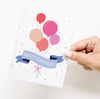 Happy Birthday Balloons Greeting Card