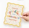 Sprinkles and Wrinkles Birthday Card