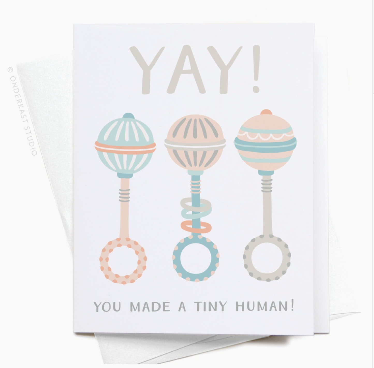 Yay! Rattle Baby Card