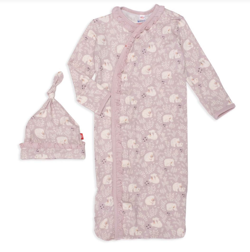 Cuddle Club Gown & Hat Set