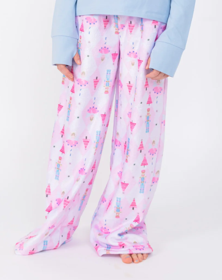 Pink Nutcracker Cozy Pant