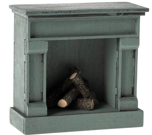 Blue Fireplace-Mouse