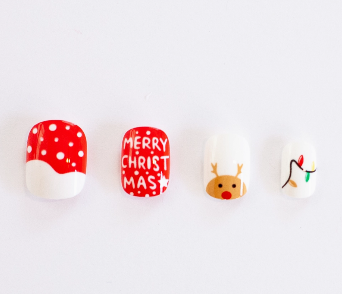 North Pole Press On Nails