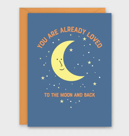 To the Moon and Back Card