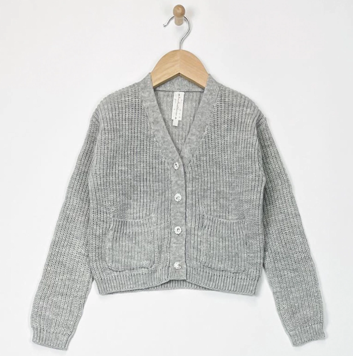 Two Tone Grey Cardigan