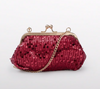 Red Sequin Purse