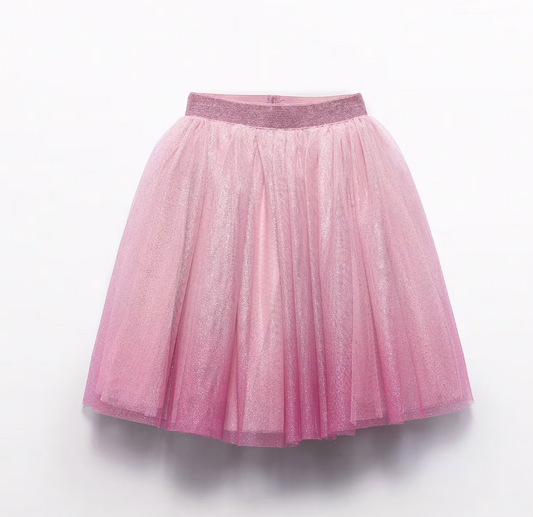 Pink Ombre Long Skirt