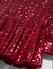 Red Sequin Dress