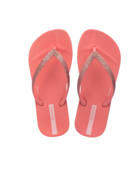 Ana Coral Sparkle Flip Flops