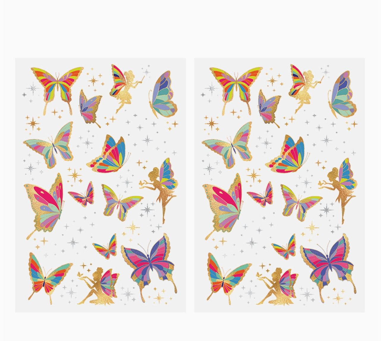 Butterfly Garden Temp Tattoos