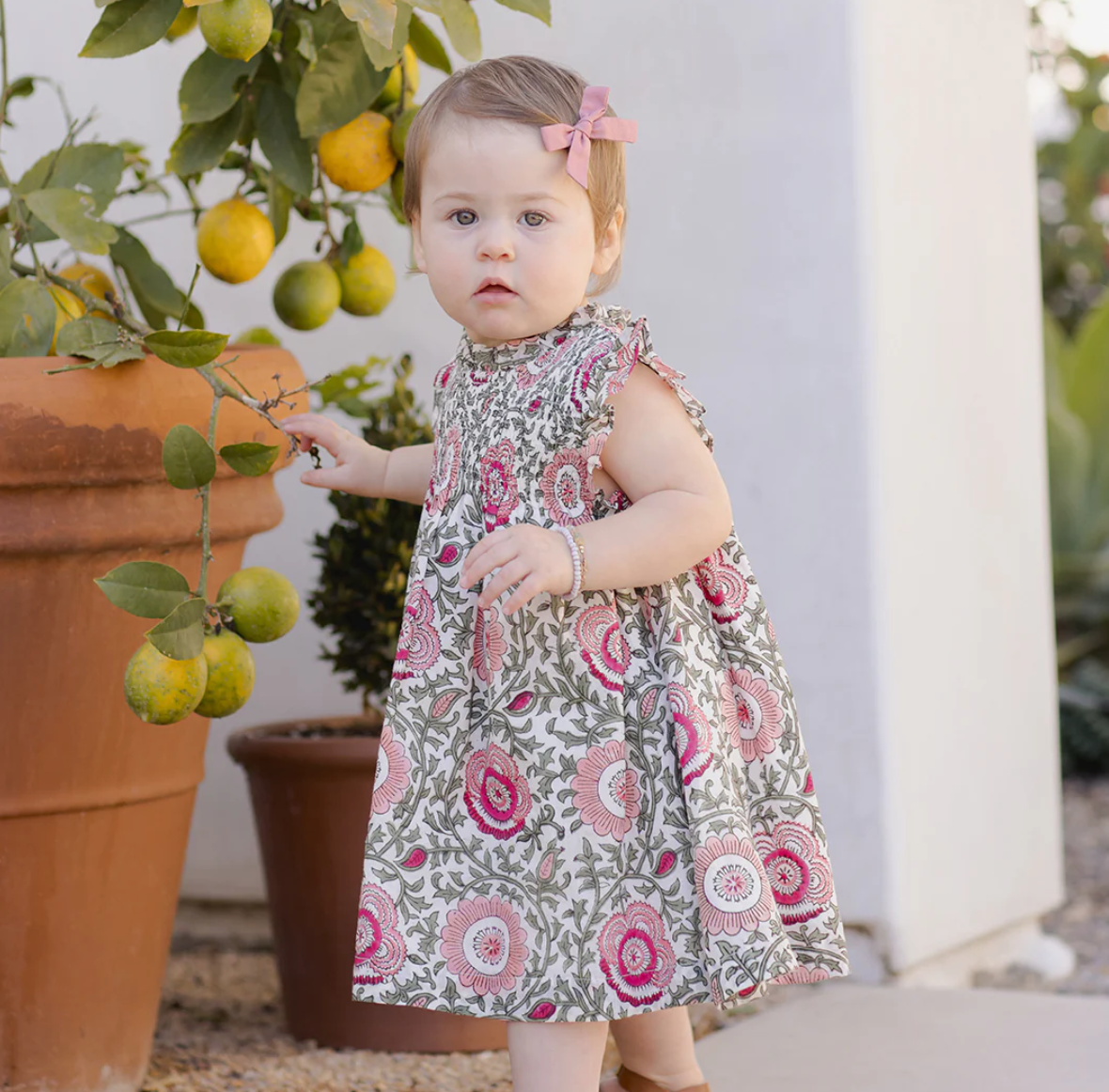 Pink Lisbon Floral Stevie Set