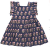 Navy Flower Elsie Dress