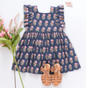 Navy Flower Elsie Dress