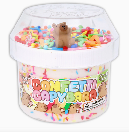 Confetti Capybara Slime