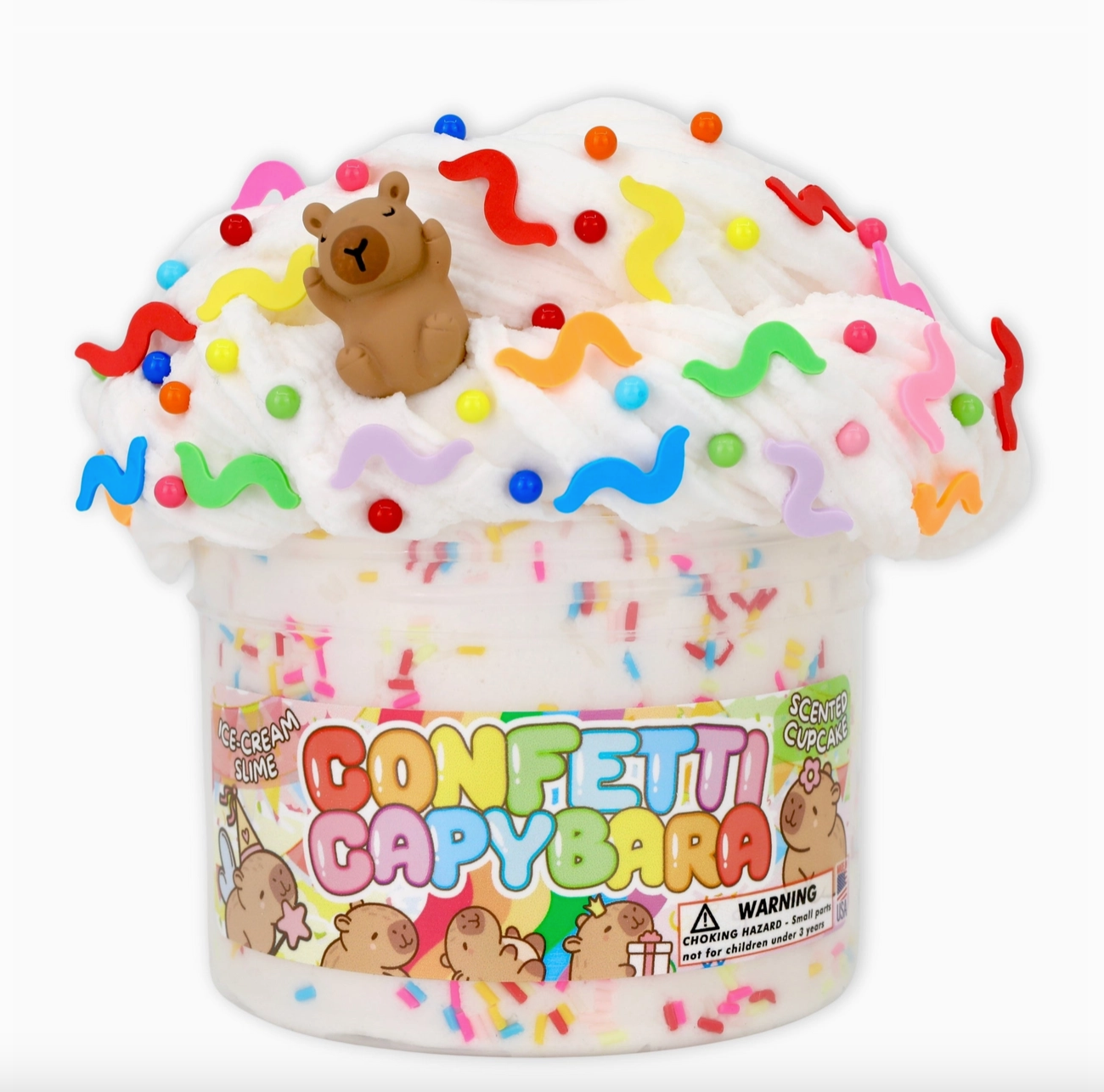 Confetti Capybara Slime