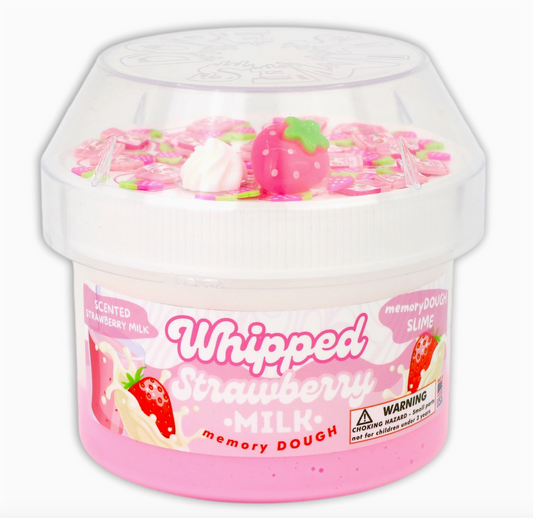 Whipped Strawberry Milk Slime