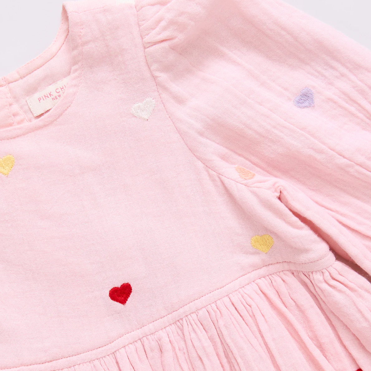 Pink Candy Heart Brooke Dress