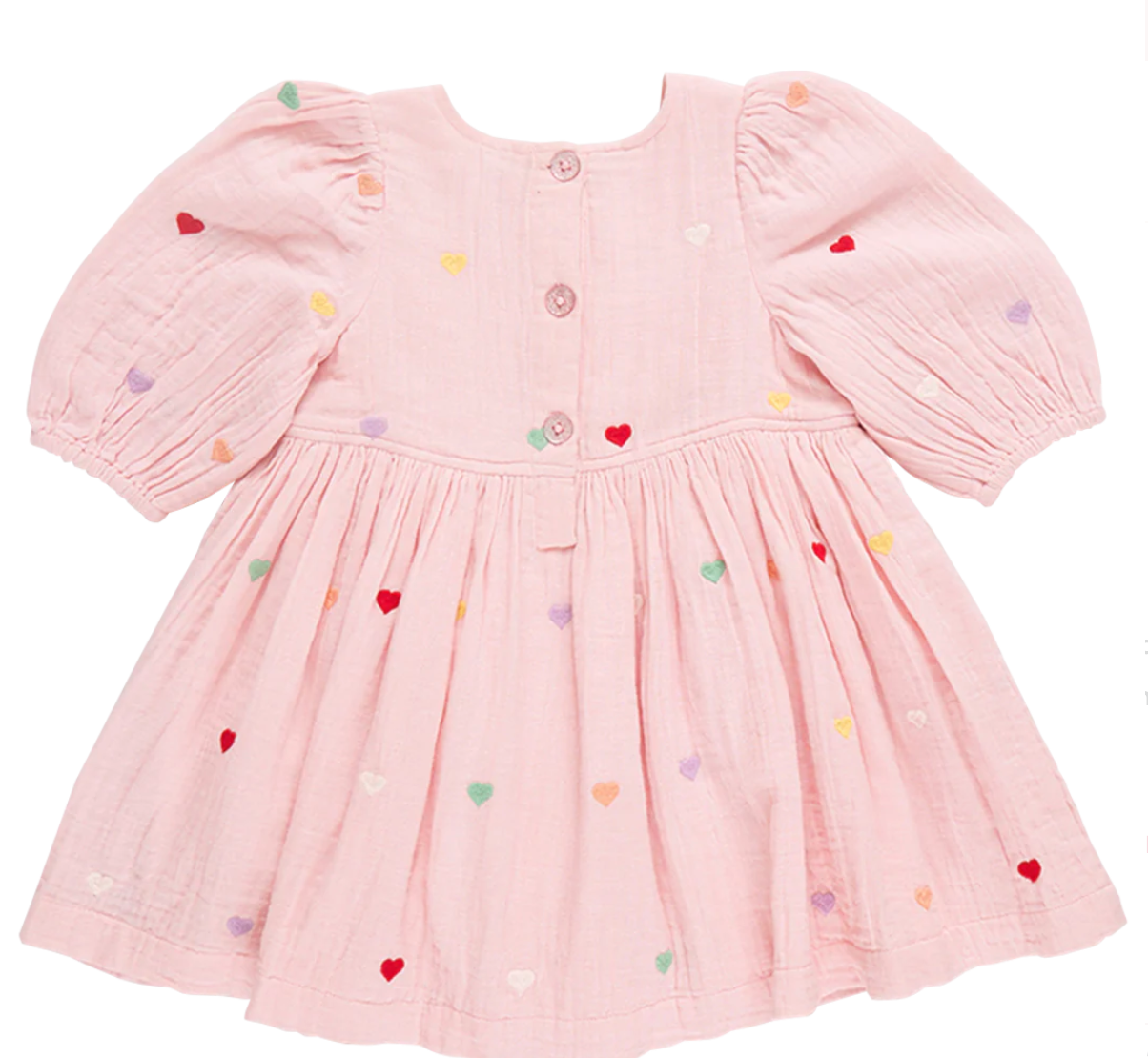 Pink Candy Heart Brooke Dress