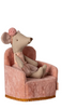 Folding Chair Mouse- Rose