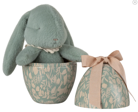 Easter Egg with Bunny- Mint