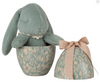 Easter Egg with Bunny- Mint