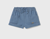 Chambray Pocket Shorts