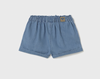 Chambray Pocket Shorts