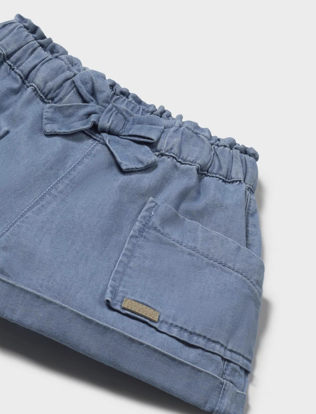 Chambray Pocket Shorts