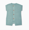 Laurel Green Muslin Romper