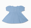 Blue Muslin Dress