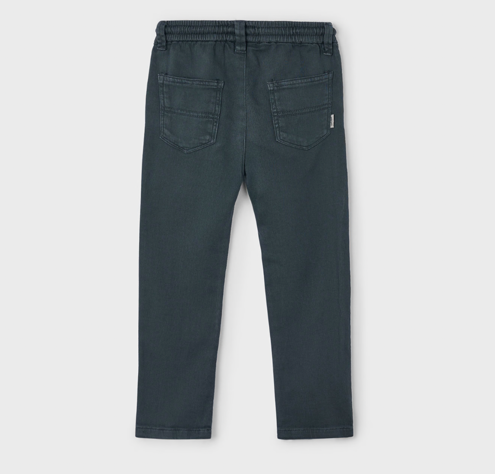 Horizon Blue Straight Twill Pants