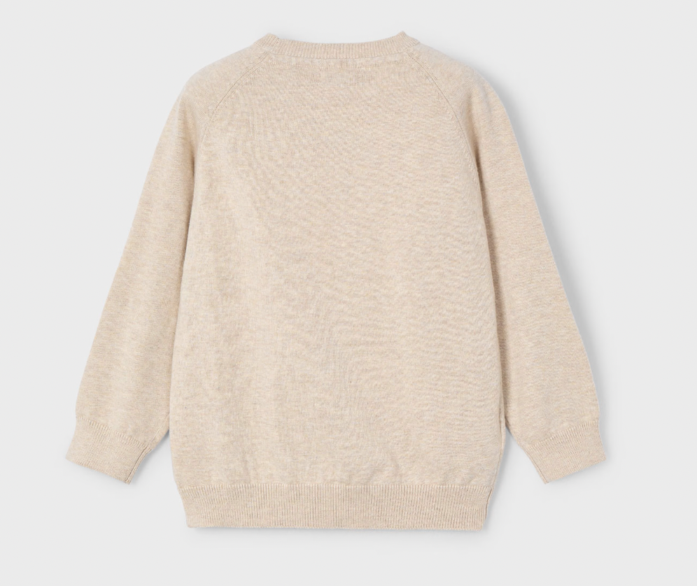 Heather Tan Crewneck Sweater