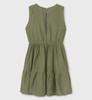 Olive Keyhole Dress