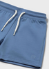 Capri Blue Knit Shorts