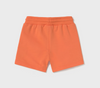 Orange Knit Shorts