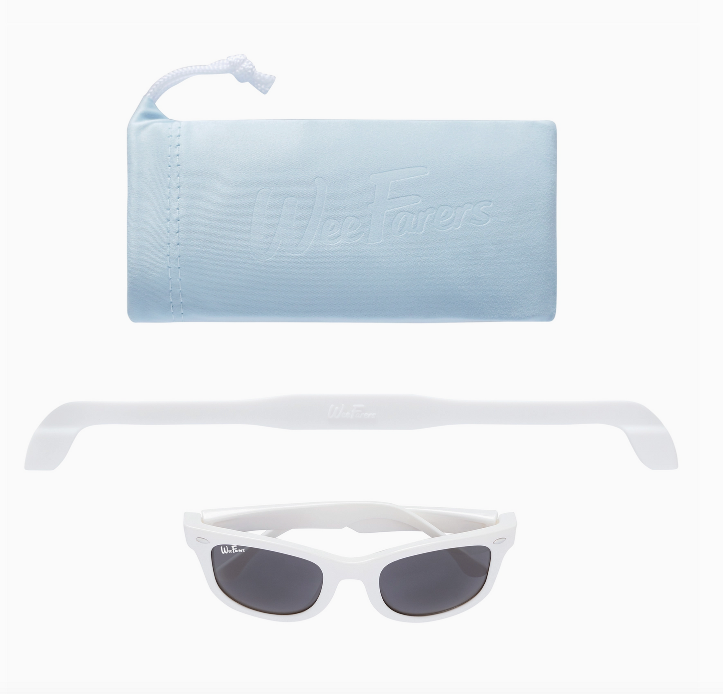 Polarized White Sunglasses