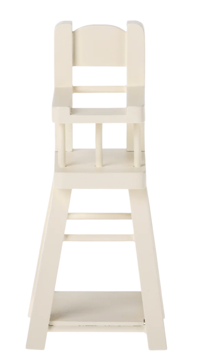 White Micro Highchair