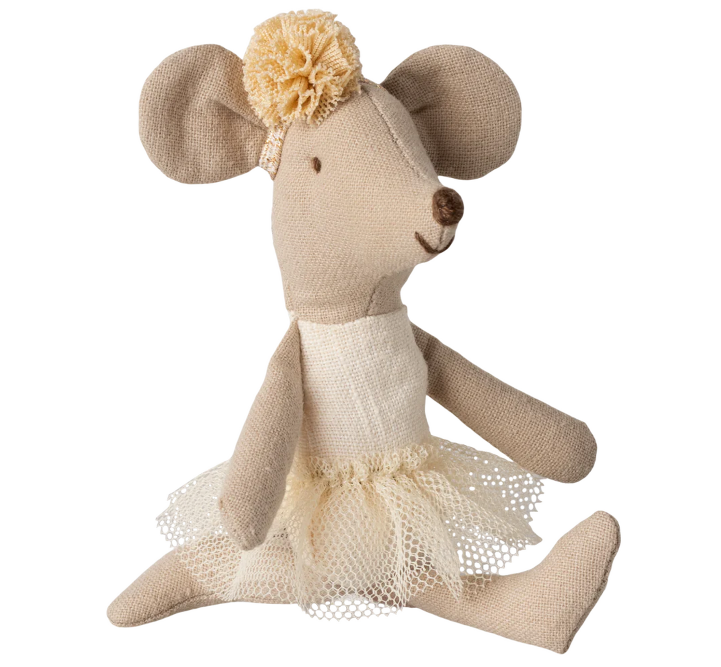 Ballerina Mouse-Little Sister Off White