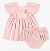 Cherry Striped Dress & Bloomer