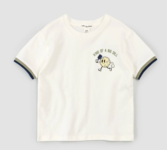 White Pickleball Tee