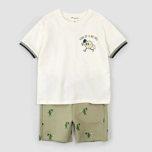 Green Pickleball Shorts Set