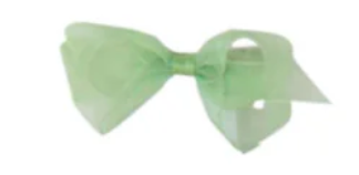Kiwi Organdy Bow