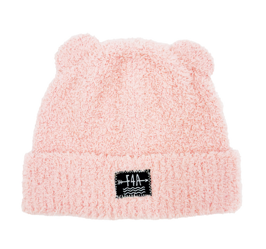 Pale Rose Wilde Plush Beanie