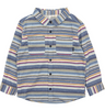 Sundown Stripe Flannel Top
