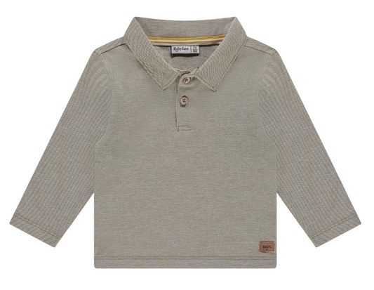 Army Brown Collard Top
