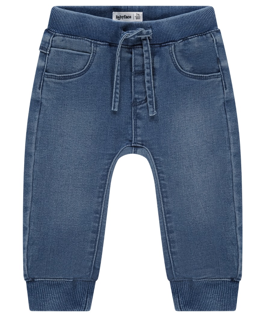 Mid Blue Jogger Jeans