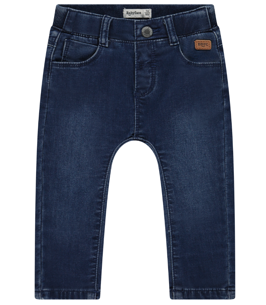 Dark Blue Straight Jeans
