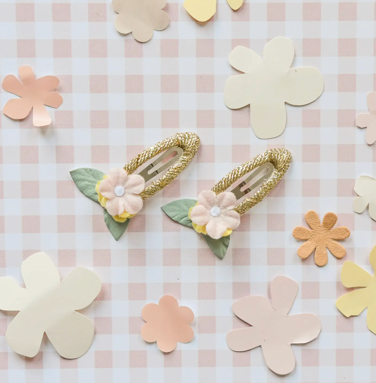 Flower Posy Clips