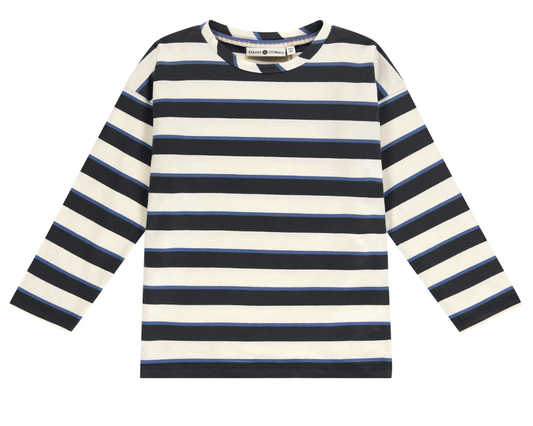 Double Blues Striped Top