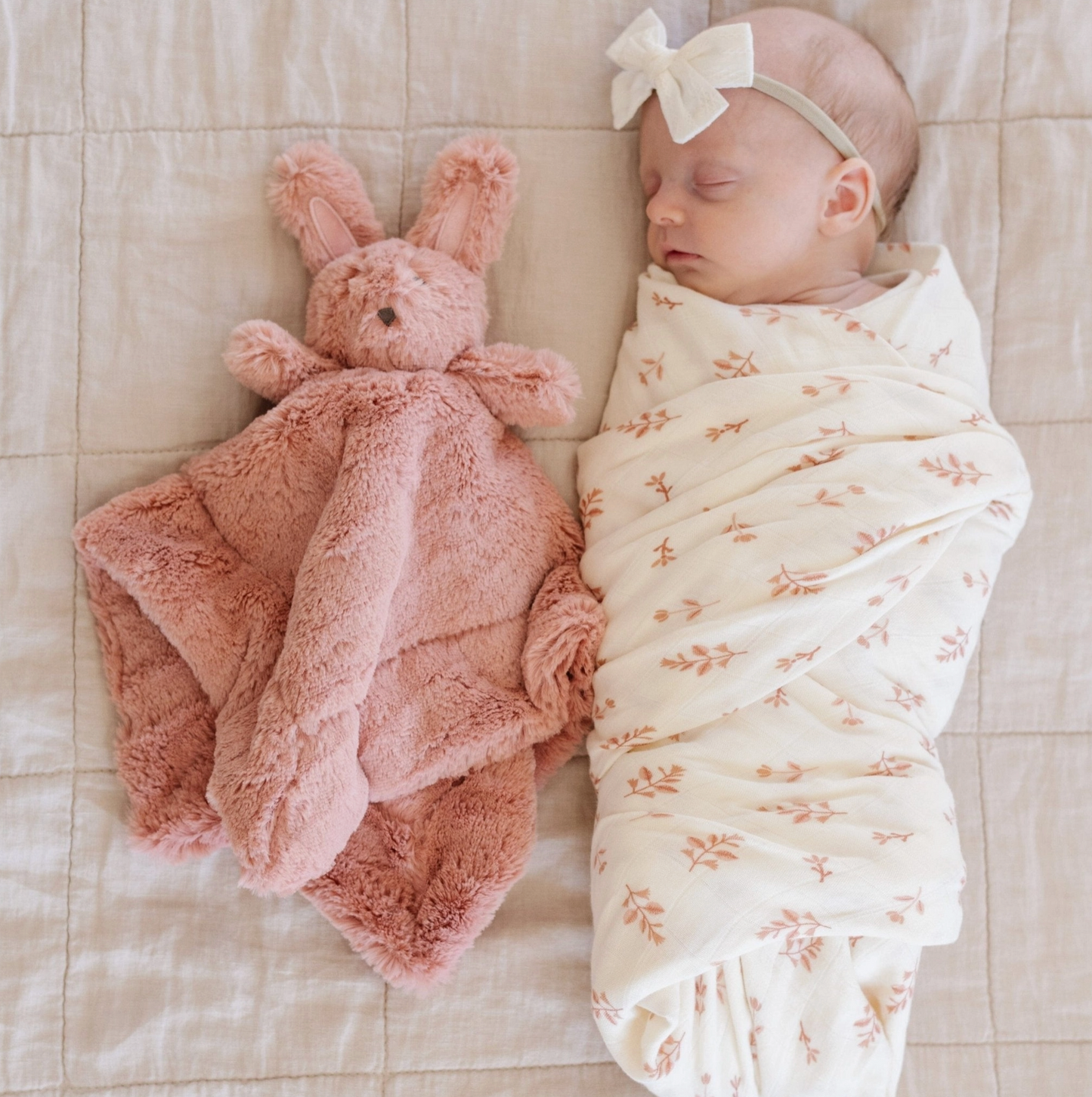 Stuffed Animal Lovey- Bunny